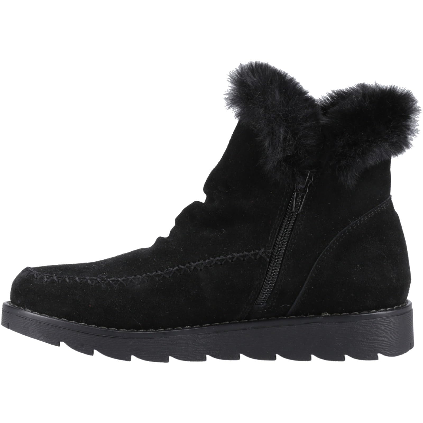 Hush Puppies Women's Moira Mid Boot, Black, 8 UK