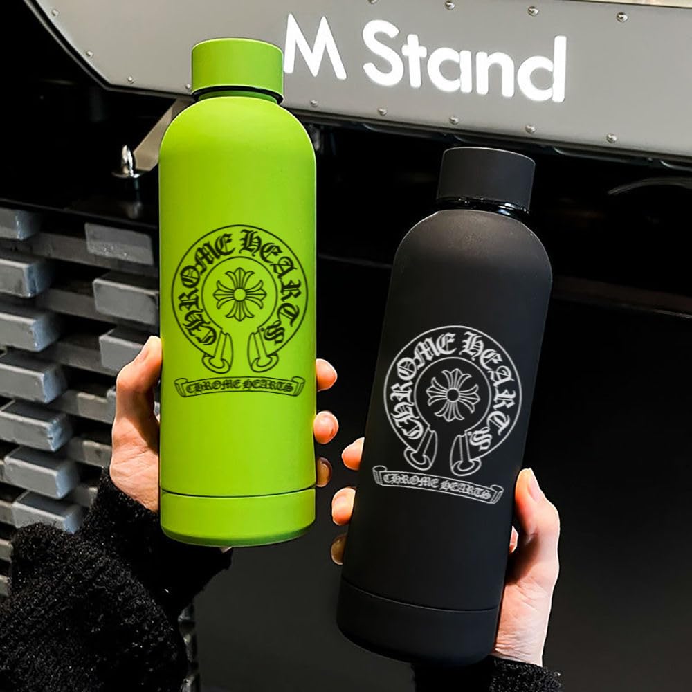 Amazon | クロムハーツ 水筒 魔法瓶 スポーツボトル 真空断熱 便利