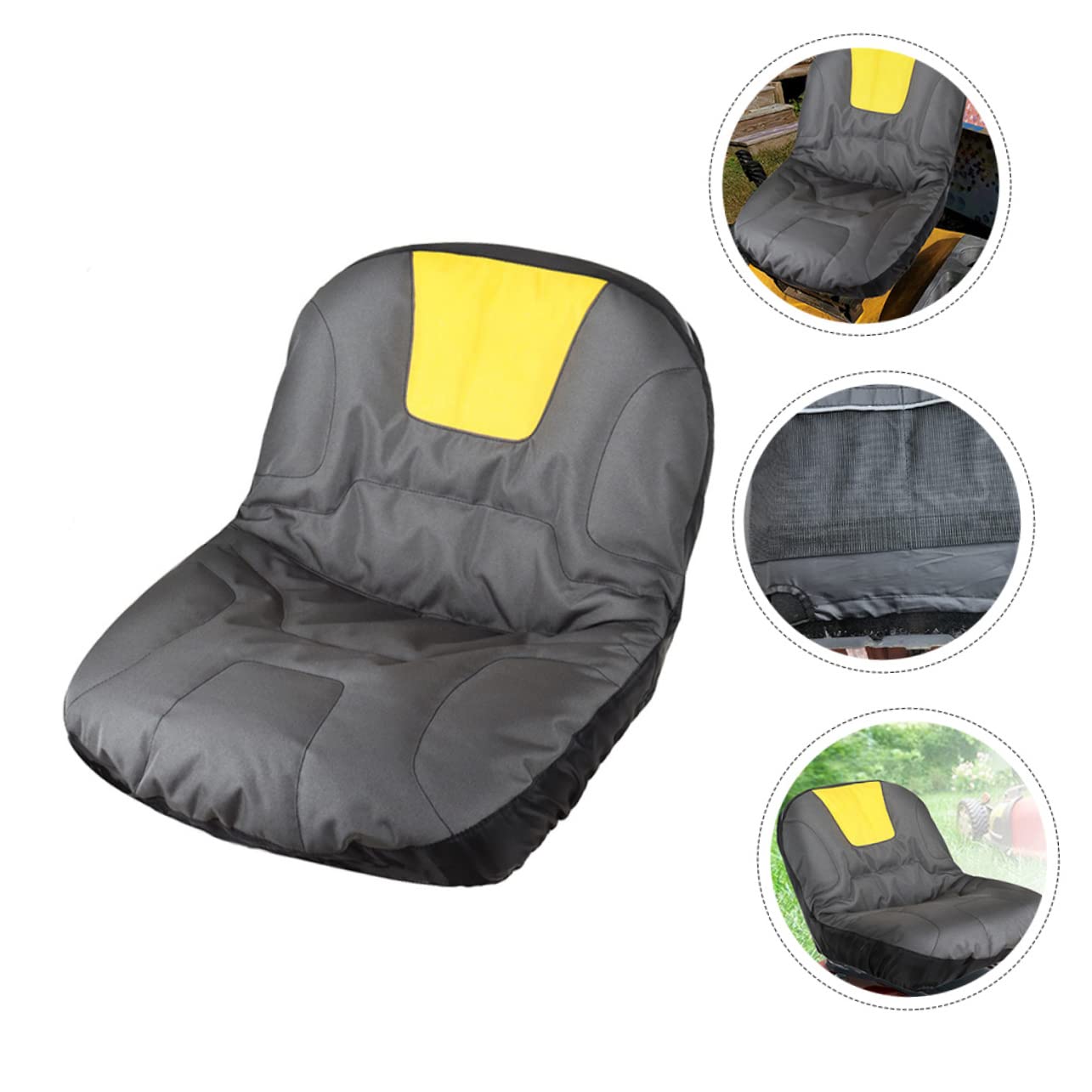 BESPORTBLE Funda De Asiento Para Cortacésped y Tractor [uso Agrícola Exterior] Poliéster Resistente [protección Solar Contra Polvo y Lluvia] Cubierta Protectora Para Silla De Jardinería