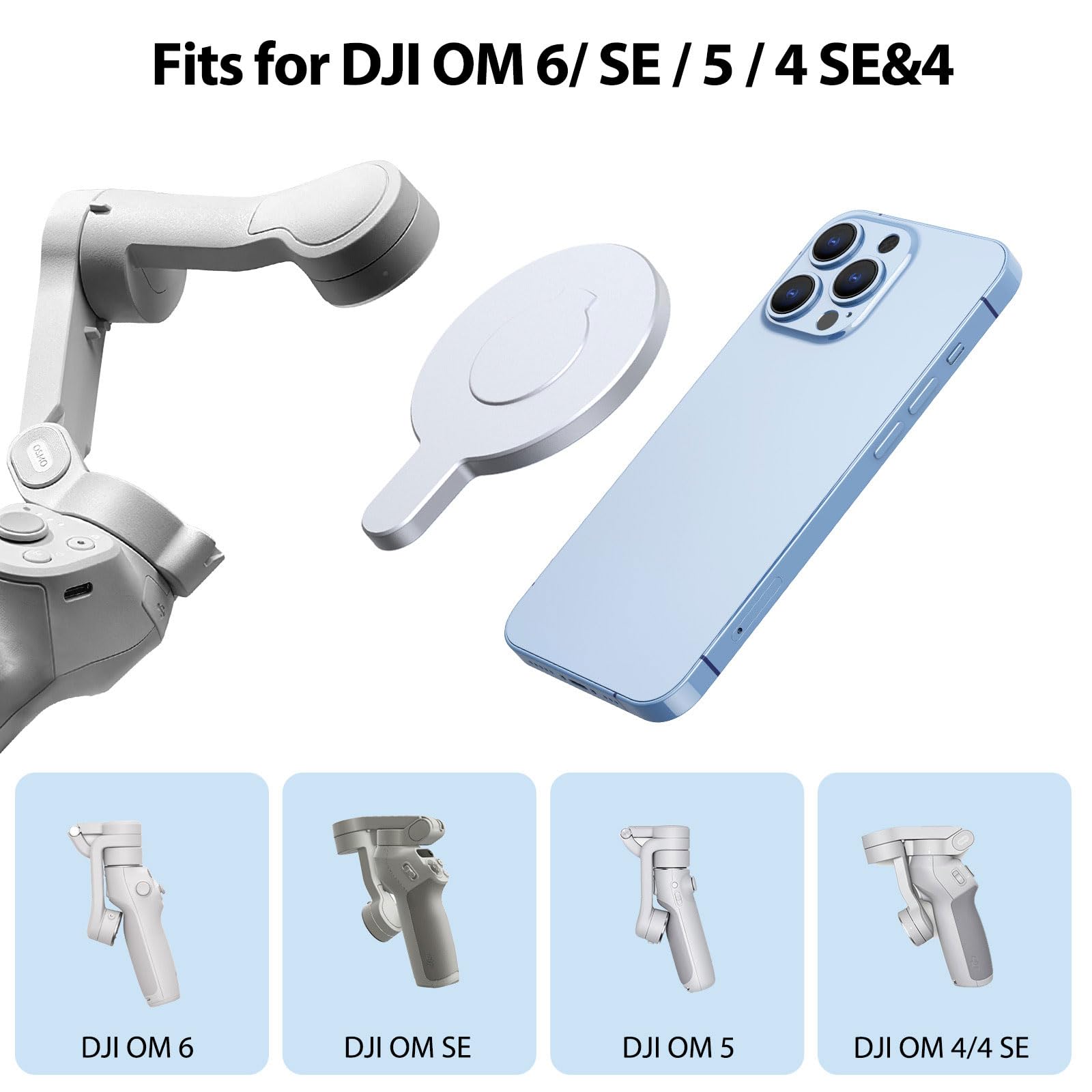 Amazon.com: Aerbeis DJI Magnetic Phone Holder Clamp - for DJI Osmo 