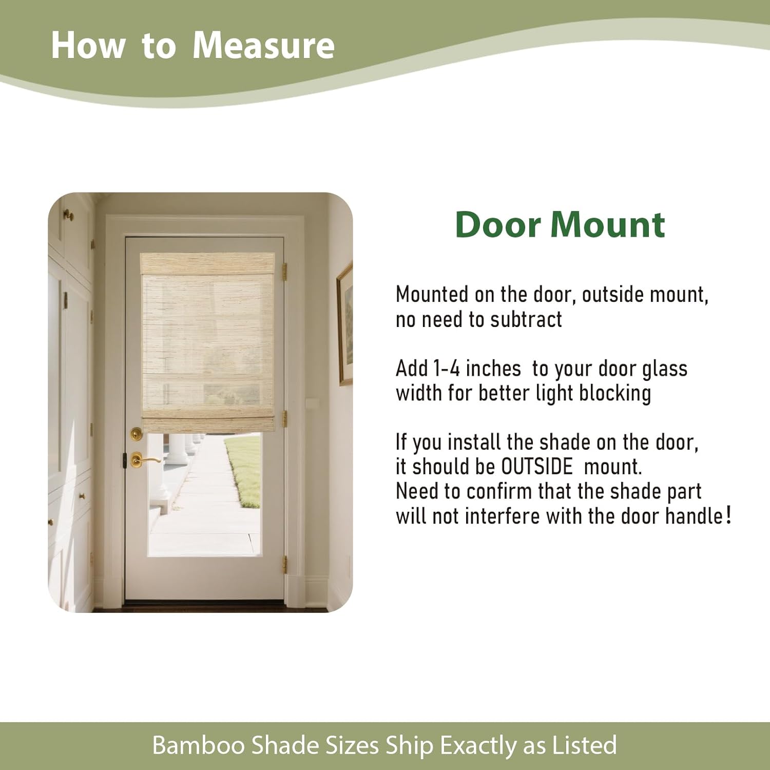 AOZORA Cordless Bamboo Roman Shades, Woven Linen Roman Blinds, Light Filtering Natural Blinds with Border, Woven Beige, 30" W x 48" H