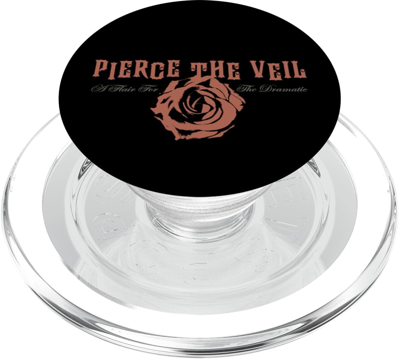 Official Pierce The Veil A Flair for The Dramatic Rose PopSockets PopGrip for MagSafe