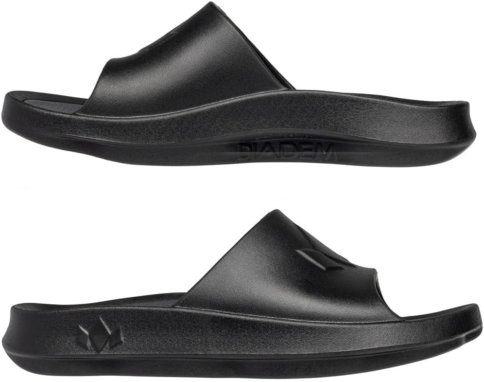 Diadem Court Slides | Cushioned Recovery Slides with Arch Support, Athletic Orthotic Open Toe Stylish Sport Slippers, Lightweight Comfort for Post-Match & Everyday Wear for Men & Women - Image 2