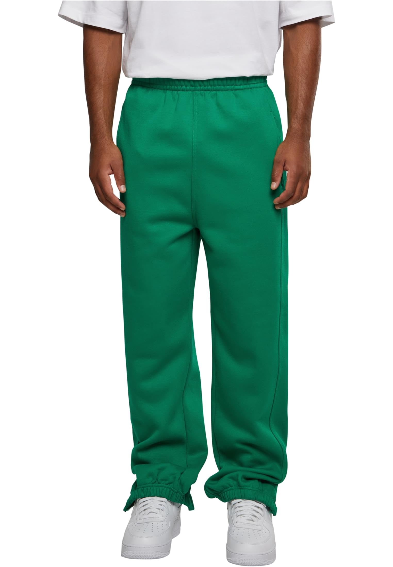 Urban Classics Pantalones de Gimnasia Hombre Pantalones de Deporte Negro Suelto — view 31