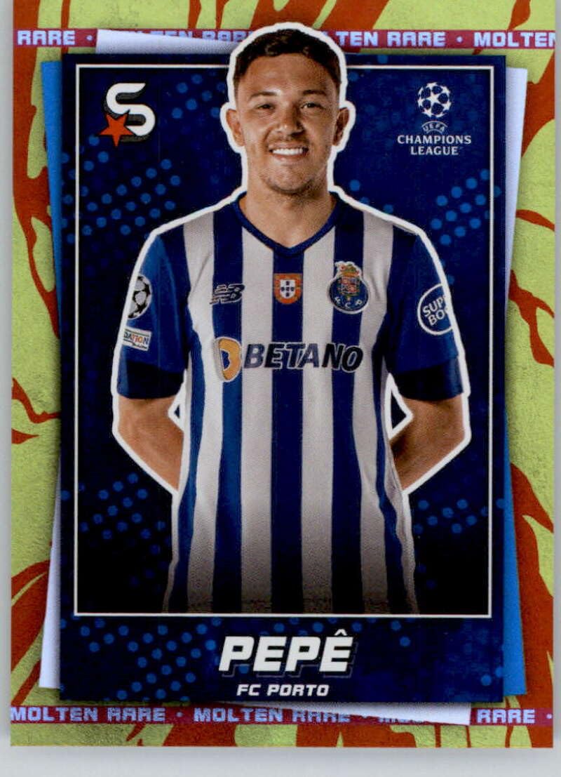 rare pepe trading cards Amazon.com: 2022-23 Topps UEFA Superstars Molten Rare #143 Pepe FC Porto  Official UCL Soccer Trading Card in Raw (NM or Better) Condition :  Everything Else