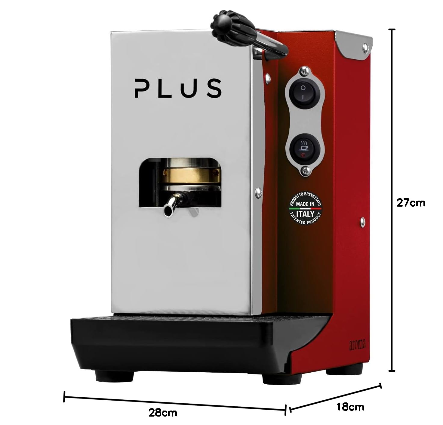 Macchinetta Caffè Aroma Plus | Per Cialde 44mm Bianca 1 Tazza - Foto 2