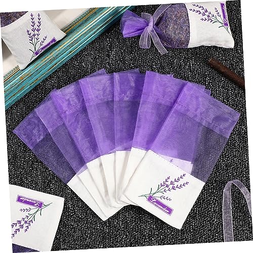 Levemolo 50 unidades bolsas lavanda vacías para fragancia miniatura 4