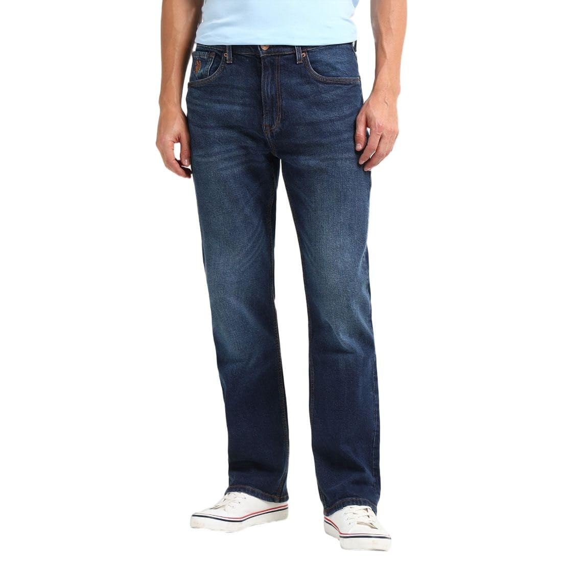 u.s. polo assn. denim co. U.S. Polo Assn. Connor Bootcut fit Blue Jeans_UDJEN1433-picture-14