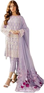 ETHNIC EMPORIUM Ready to Wear Muslim Pakistani Georgette Kurti Pants Salwar Kameez Formal Indian Women Suit R20