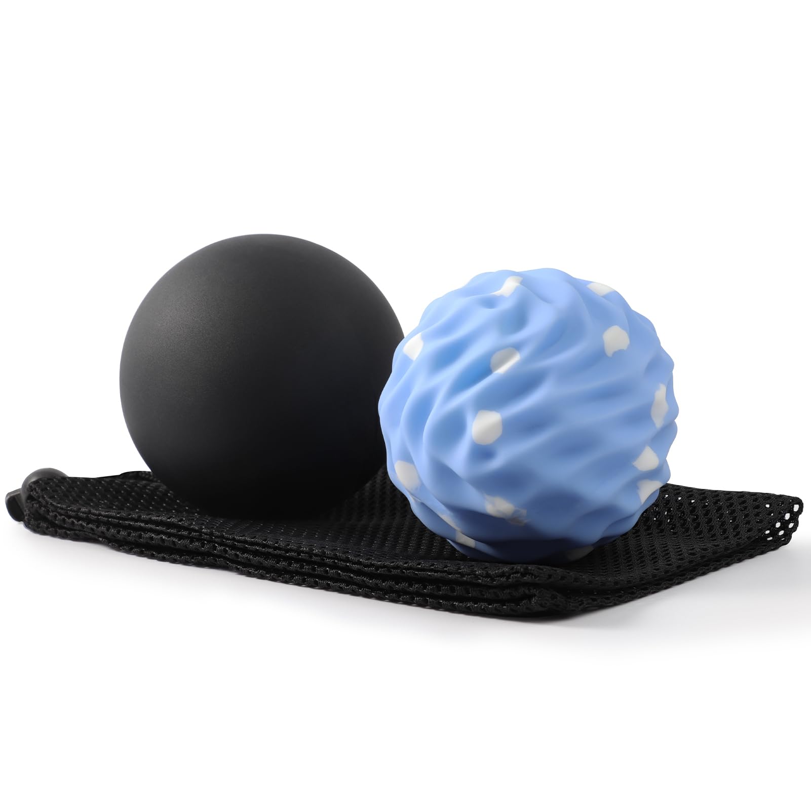 Bolas de silicona grandes para masaje de lacrosse para relajación miofascial, yoga, masaje de tejido profundo, terapia de puntos gatillo, fascitis plantar del pie, dolor de nudos