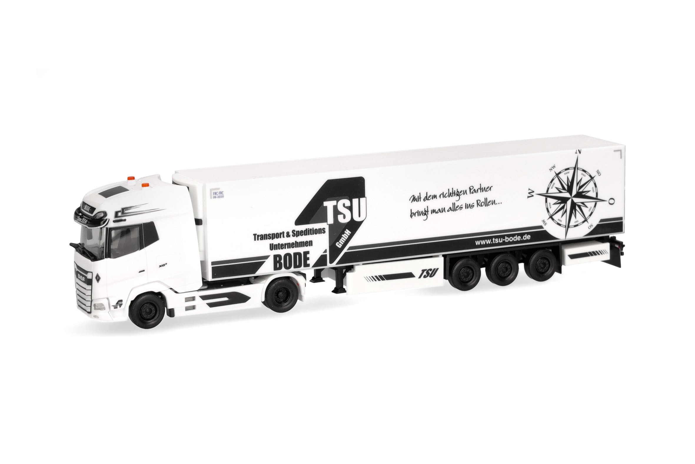Herpa 319959 - 1/87 DAF XG+ KüKo-Sz TSU BODE - New