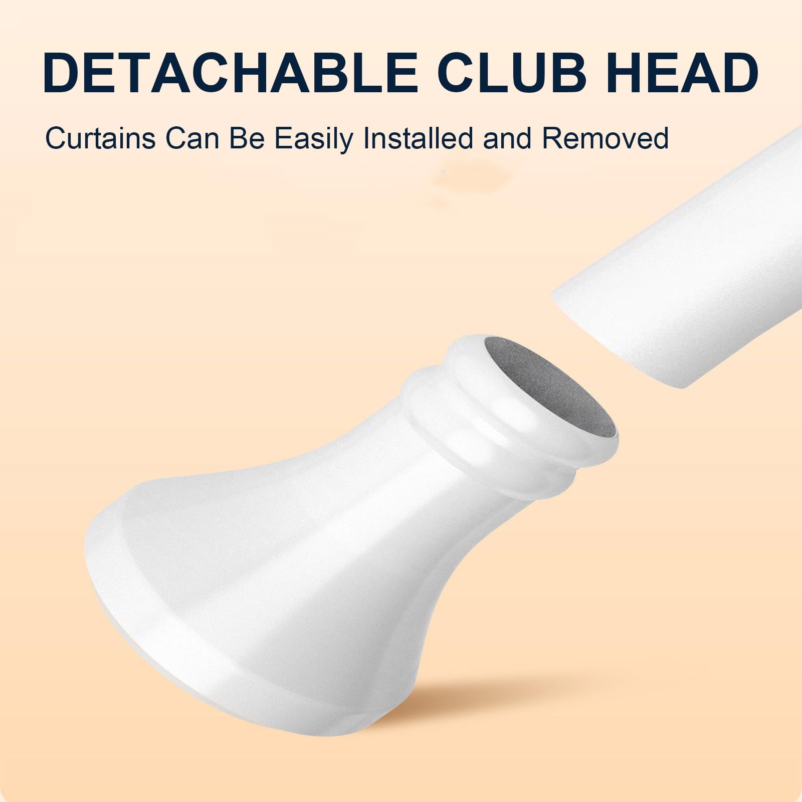 Tringle Rideau de Douche Robuste, Sans Perçage, Barre Rideau en Acier au Carbone, Antidérapante pour Salle de Bain Fenêtre et Dressing(Silver,360-450cm/122-177in)