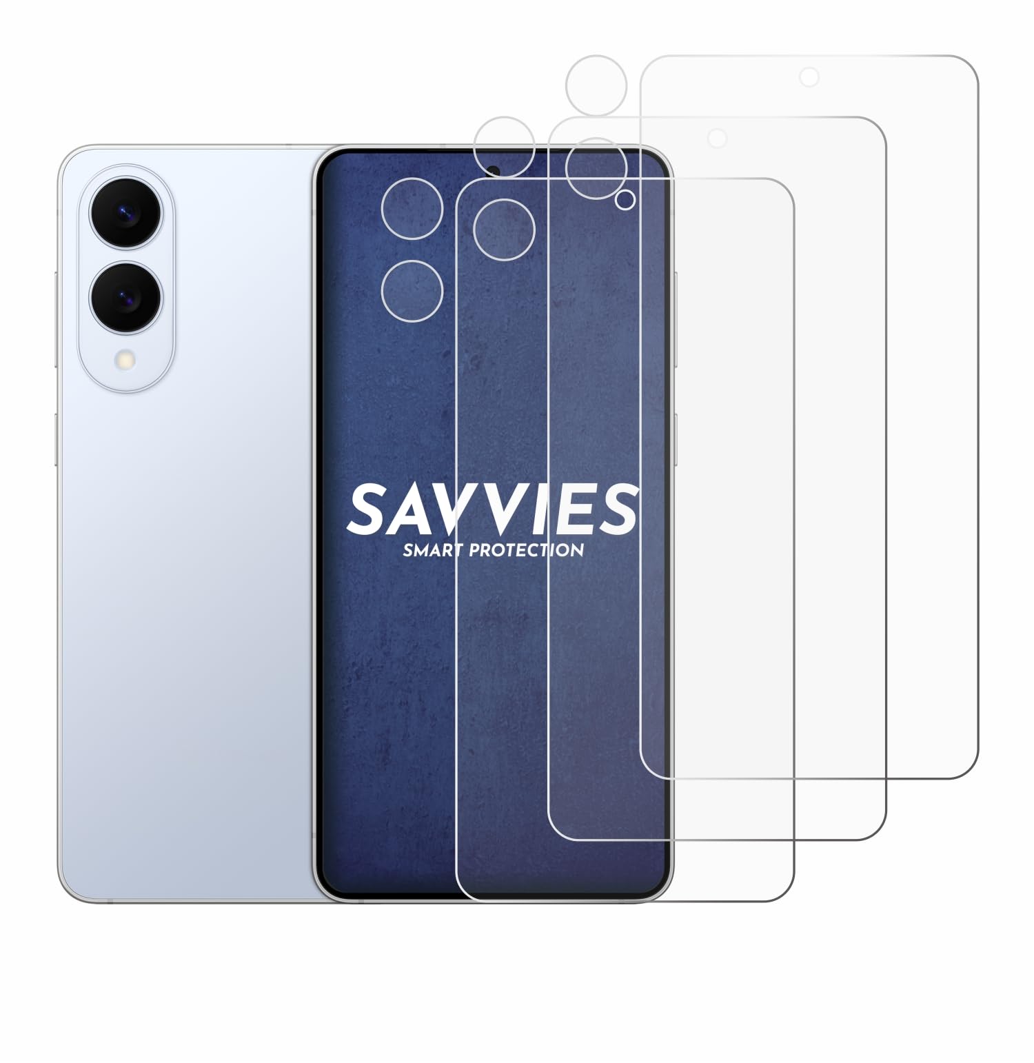 Savvies Displayschutzfolien Für Sony Cyber-Shot DSC-T700 – 6 Stück, Ultraklar & Kratzfest