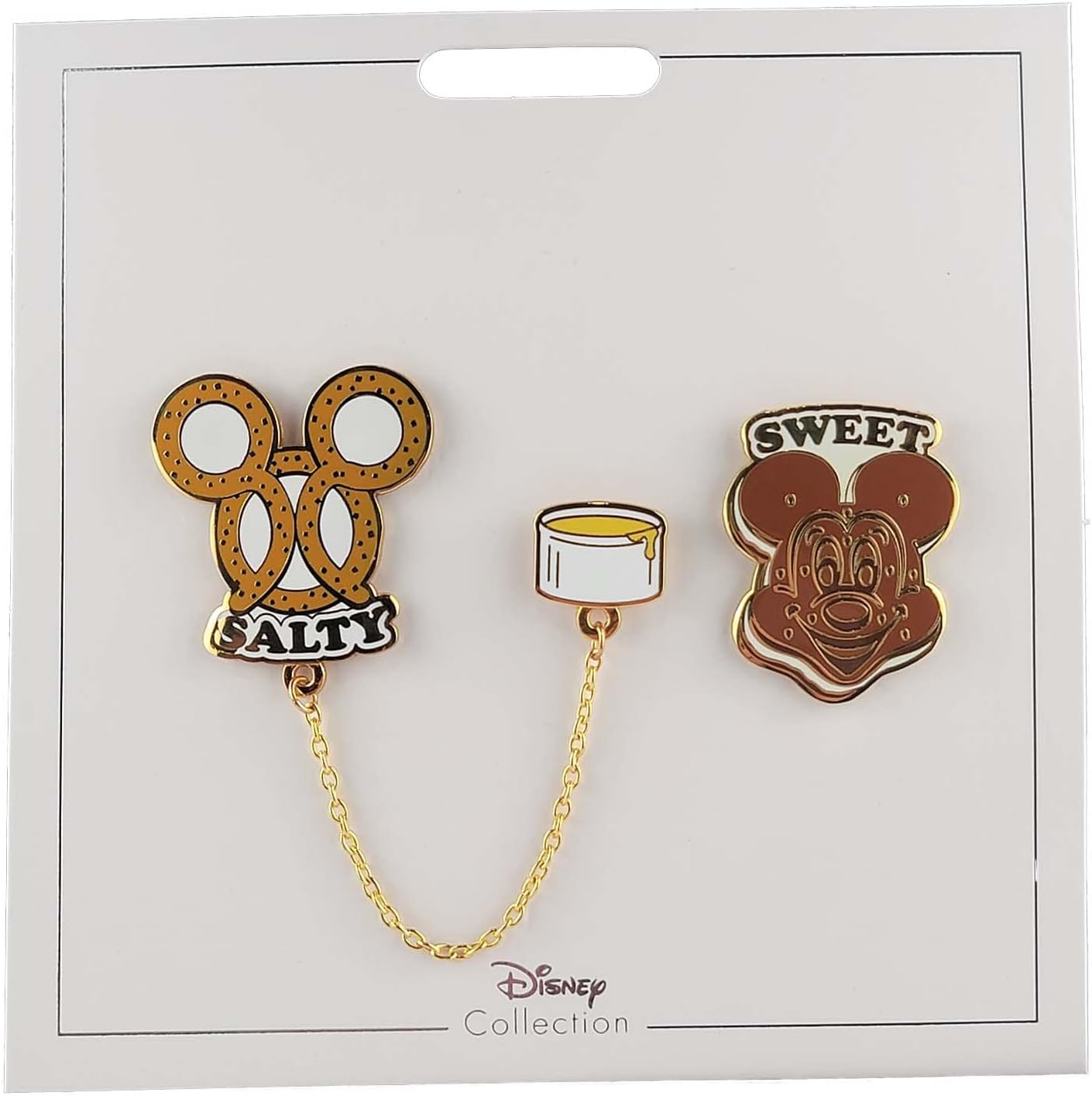 Disney Pin - Mickey Mouse - Flair Pin Set - Sweet and Salty Treat Thumbnail