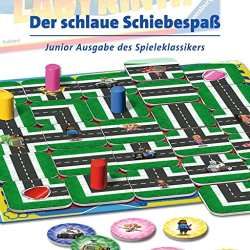 Ravensburger Paw Patrol Junior Labyrinth für Kinder ab 4 Jahren
