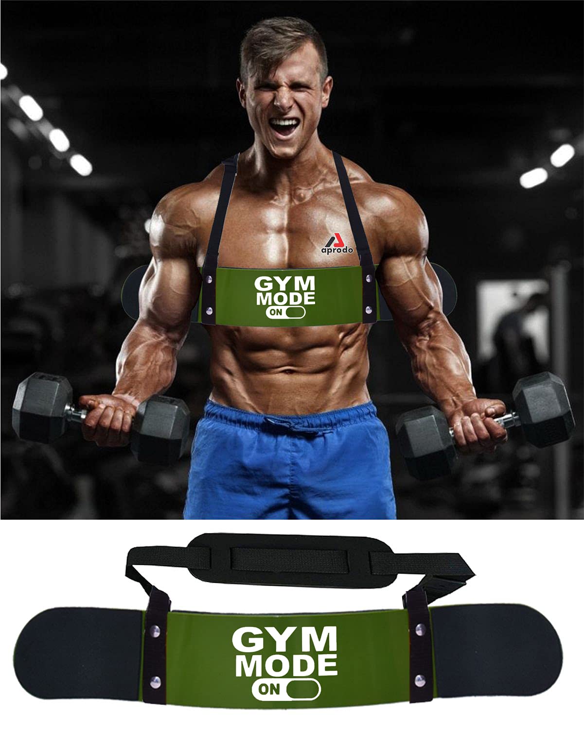 Aprodo New Professional Arm Blaster, Biceps Muscle Workout, Heavy Duty Thick Gauge, Padded, for Men & Women (Gym Mode ON) (B08NCHMDJD) Amazon Price History, Amazon Price Tracker