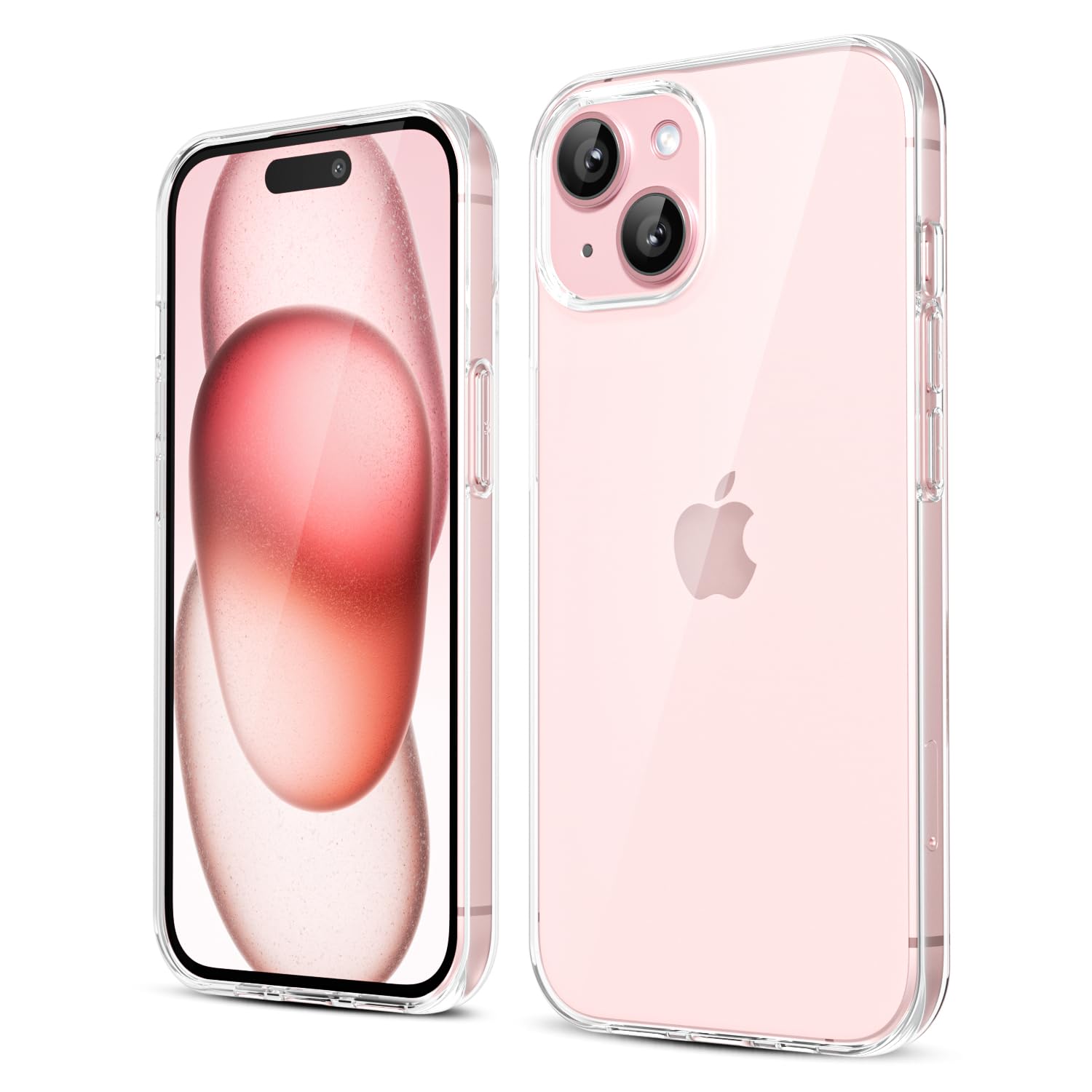 oakxco for iPhone 16 Pro Max Case Liquid Silicone, Soft Rubber Gel Elegant Aesthetic Basic Simple Cover, Cute Thin Slim TPU Matte Solid Color Plain Smooth Case for Women Girl, Light Pink — view 903
