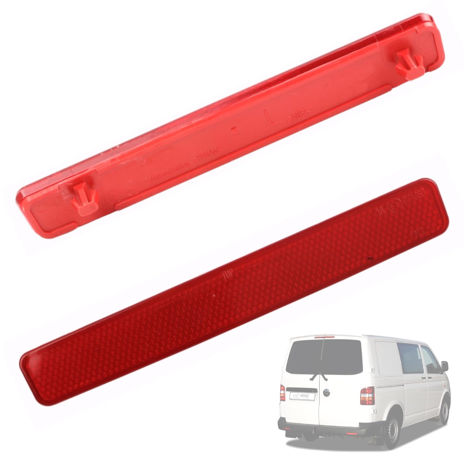 Striscia Riflettente Riflettore Paraurti Posteriore per Classe A W177