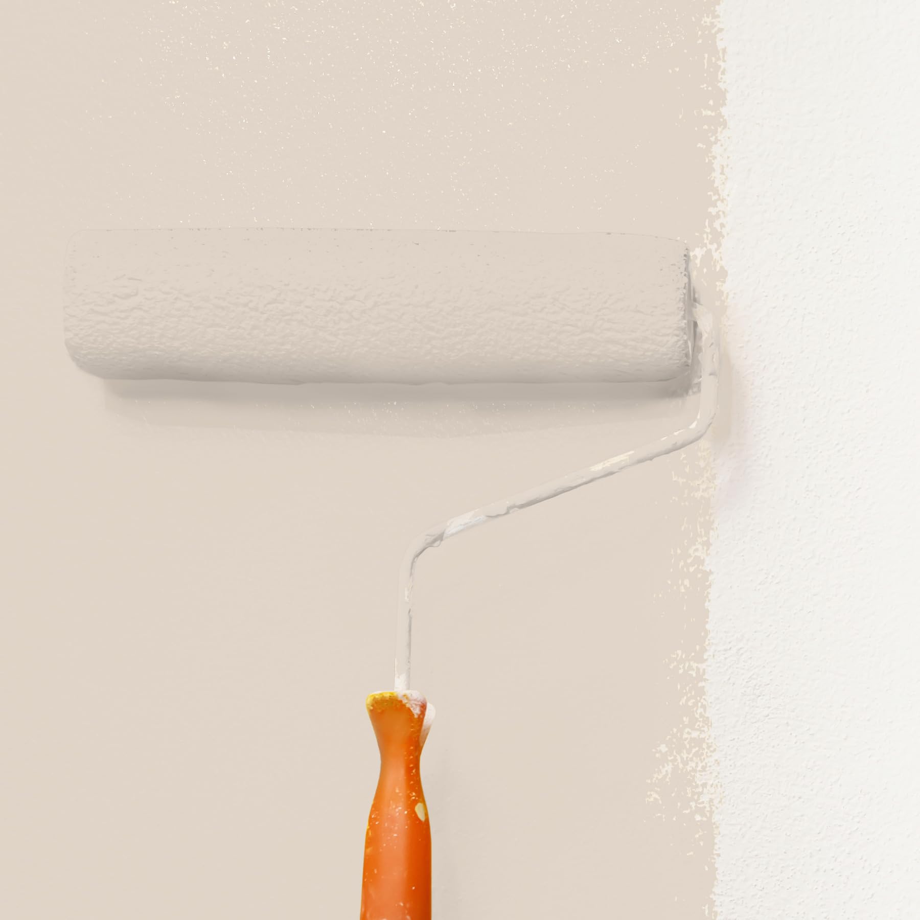WALLCOVER hochwertige Wandfarbe für Innen | Beige Sand | 5L für 40m² | Hochdeckende Innenfarbe Matt (Klasse 1) | Profi Qualität aus Deutschland