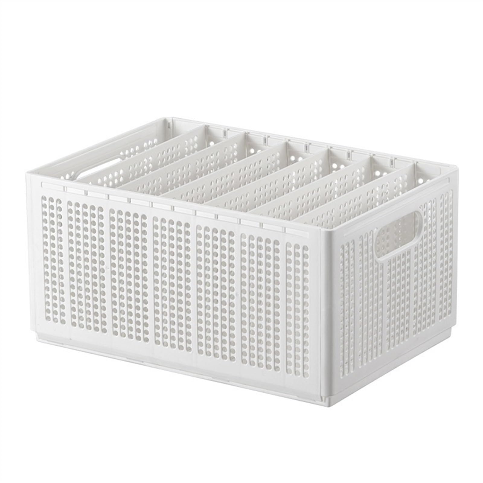 Eines B Sock And Underwear Storage Household Foldable Underwear Storage Asket, Edroom Wardrobe Compartment For Organizing Ras, Stacked With Hollowed Out Portable Storage Ox Sock Storage(B)