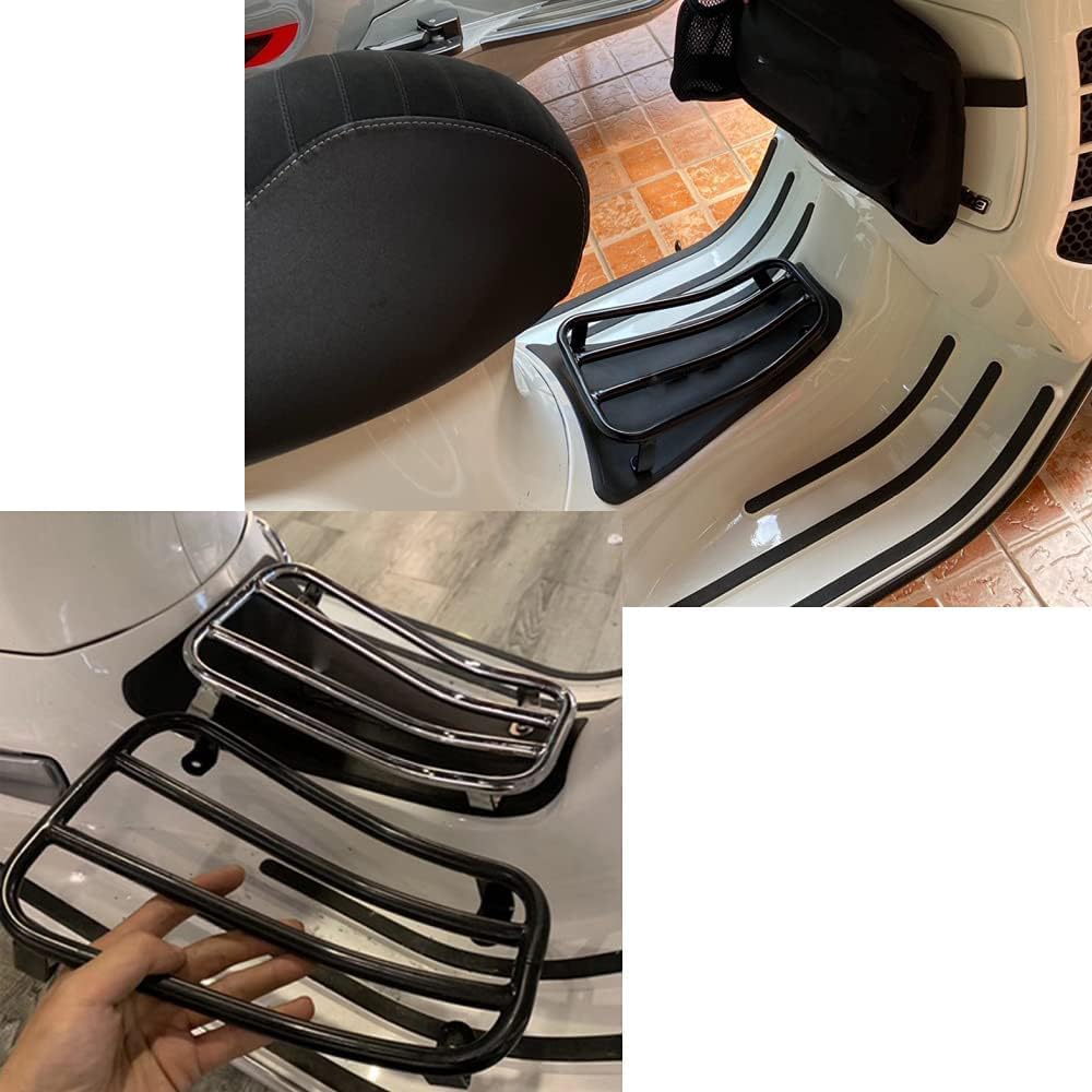 Accessori moto Pedale in alluminio Supporto posteriore Portapacchi Staffa per Vesp' GTS 250 300 GTS250 GTS300 2017-2022