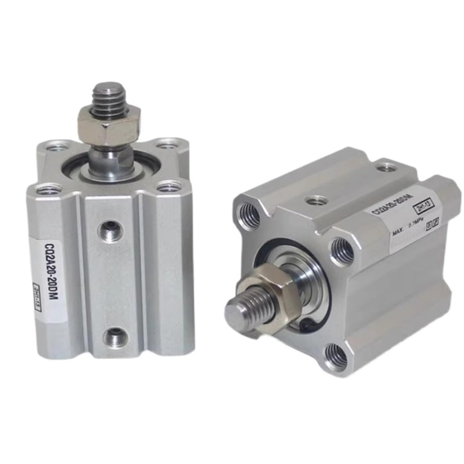 Cylindre pneumatique CQ2A20-15DM actionneur compact pour machine outil