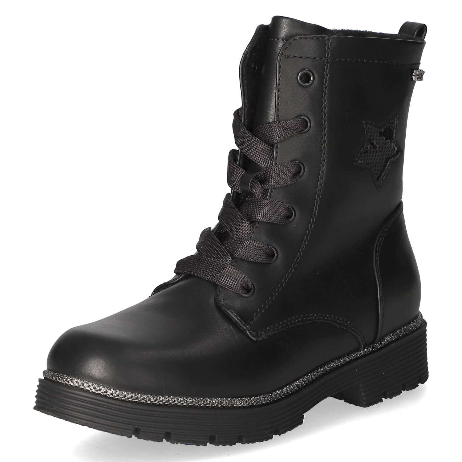 Indigo 452306000/008 Stiefel Synthetik Mädchen in schwarz