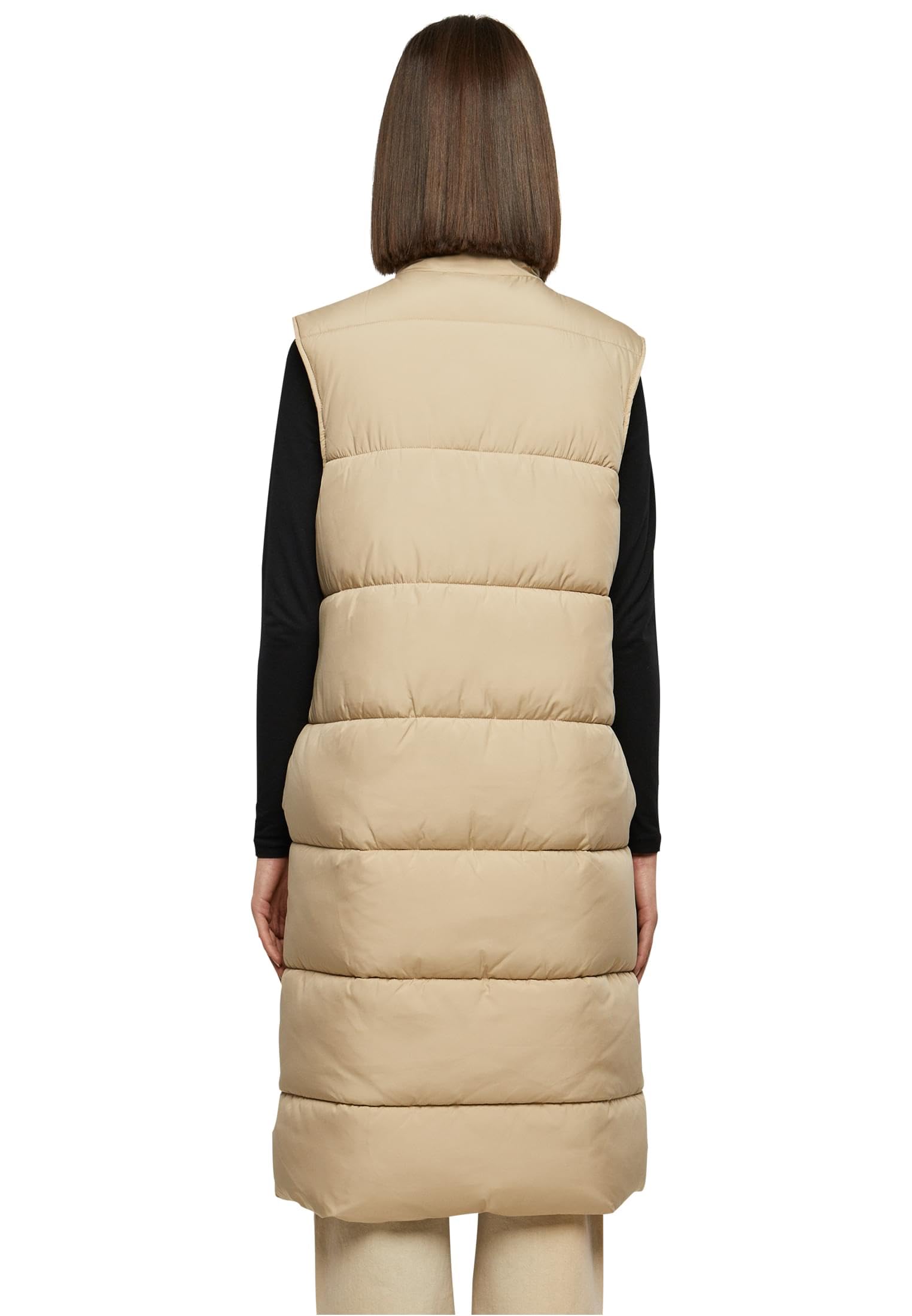 Urban Classics Damen Ladies Long Puffer Vest