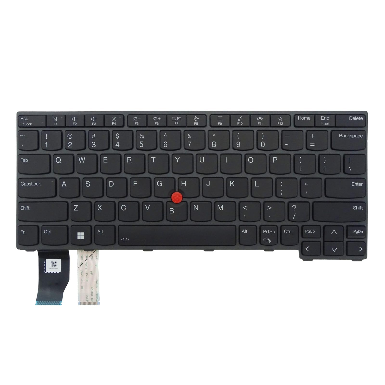 Wymienna klawiatura z podświetleniem do Lenovo Thinkpad X13 GEN3 L13 Gen3 L13 Yoga Gen3 (nie pasuje do X13 Gen2) (US English, podświetlana)