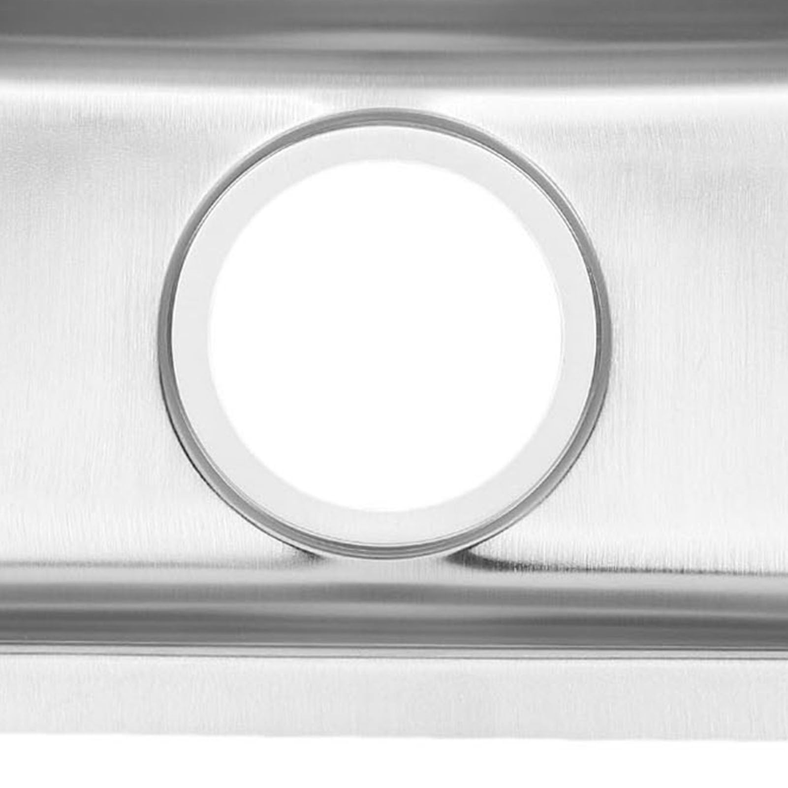 Lavabo a Vasca Singola in Acciaio Inossidabile da 13,39x8,27x5,31 Pollici per il Bagno della Cucina della Barca del Veicolo