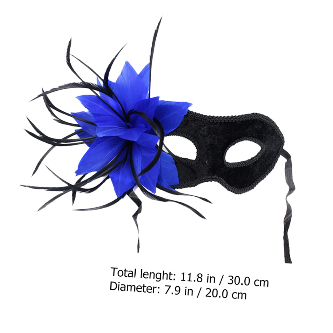 OATIPHO Lace Masquerade Mask for Women Lightweight Costume Accessory for Halloween Parties Cosplay and Proms Stylish and Comfortable Design Stunning Details