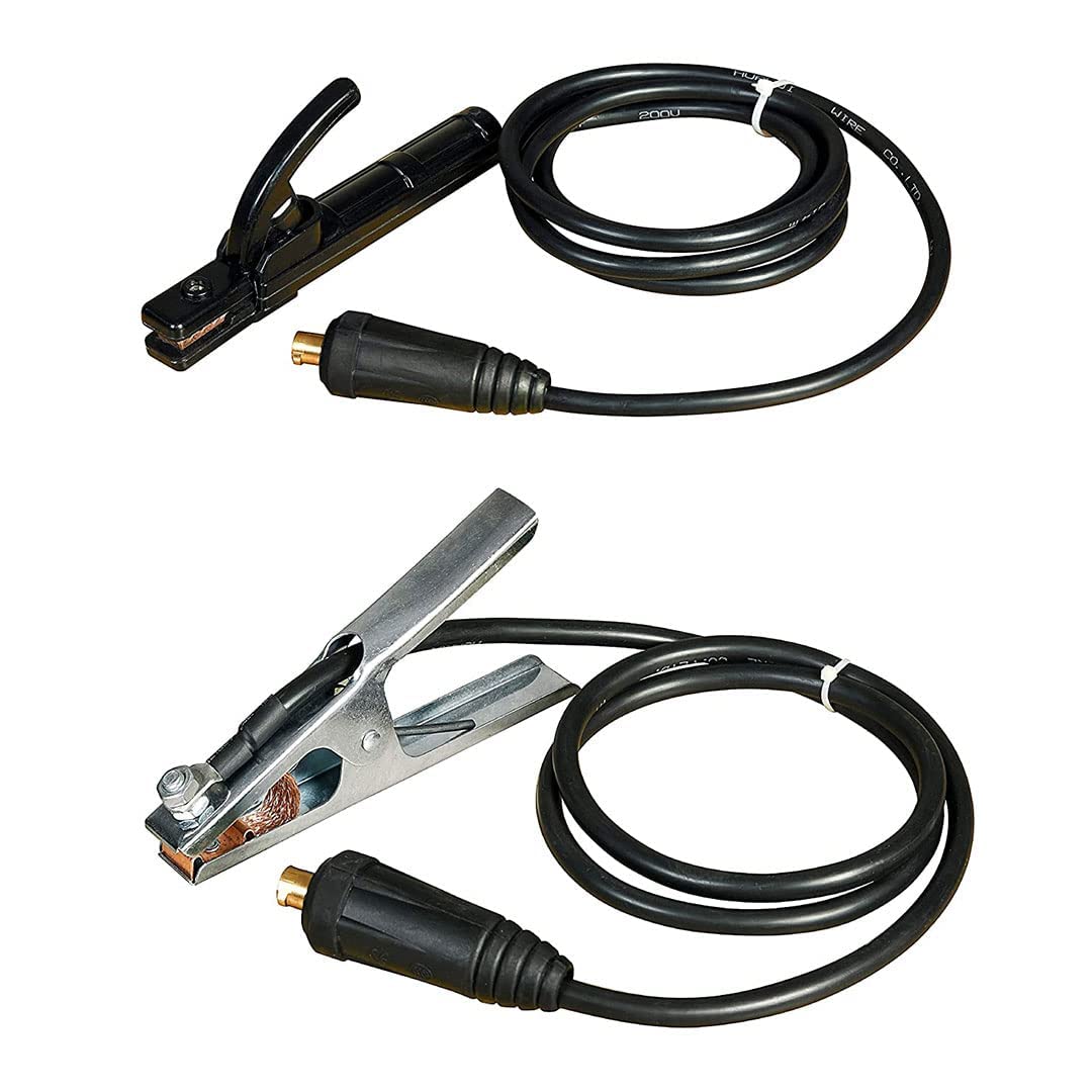 KING PRO Welding Holder and Clamp with Cable Set for 200 & 250 Amp Welding Machine Welding Leads Assembly Set - Dinse 35-50 Connector (B0C5VLTM68) Amazon Price History, Amazon Price Tracker