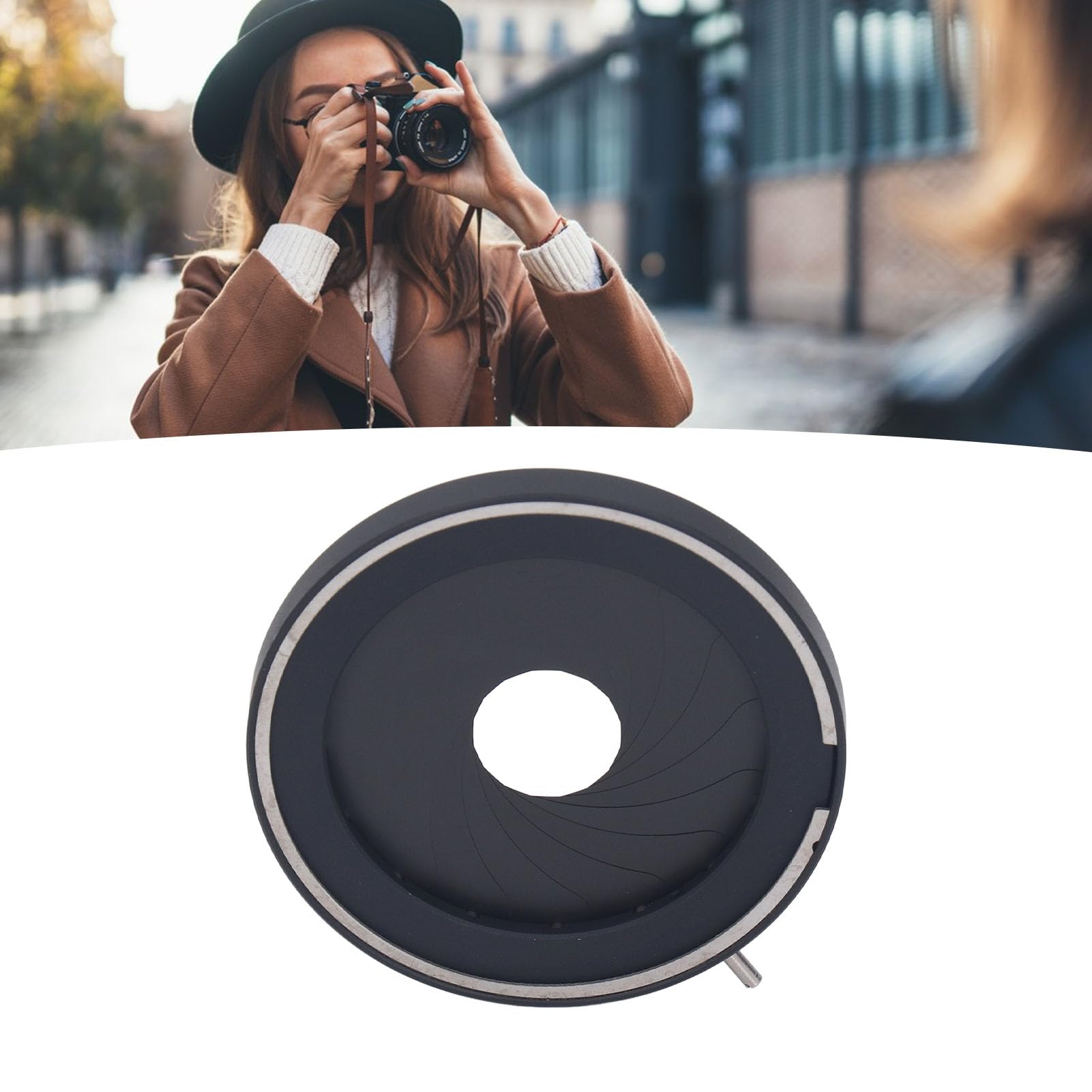 Diaframma Ad Iride Regolabile, Diaframma Ad Apertura Manuale, Accessori Ottici per Fotocamere