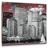 INFOS TECHNIQUES : Le papier satiné de 200 g/m2 collé soigneusement sur le panneau HDF de 3 mm d'épaisseur. Ce panneau déco xxl est fixé sur le cadre en MDF de 16 mm d'épaisseur dissimulé à l'arrière pour créer un effet dimensionnel.