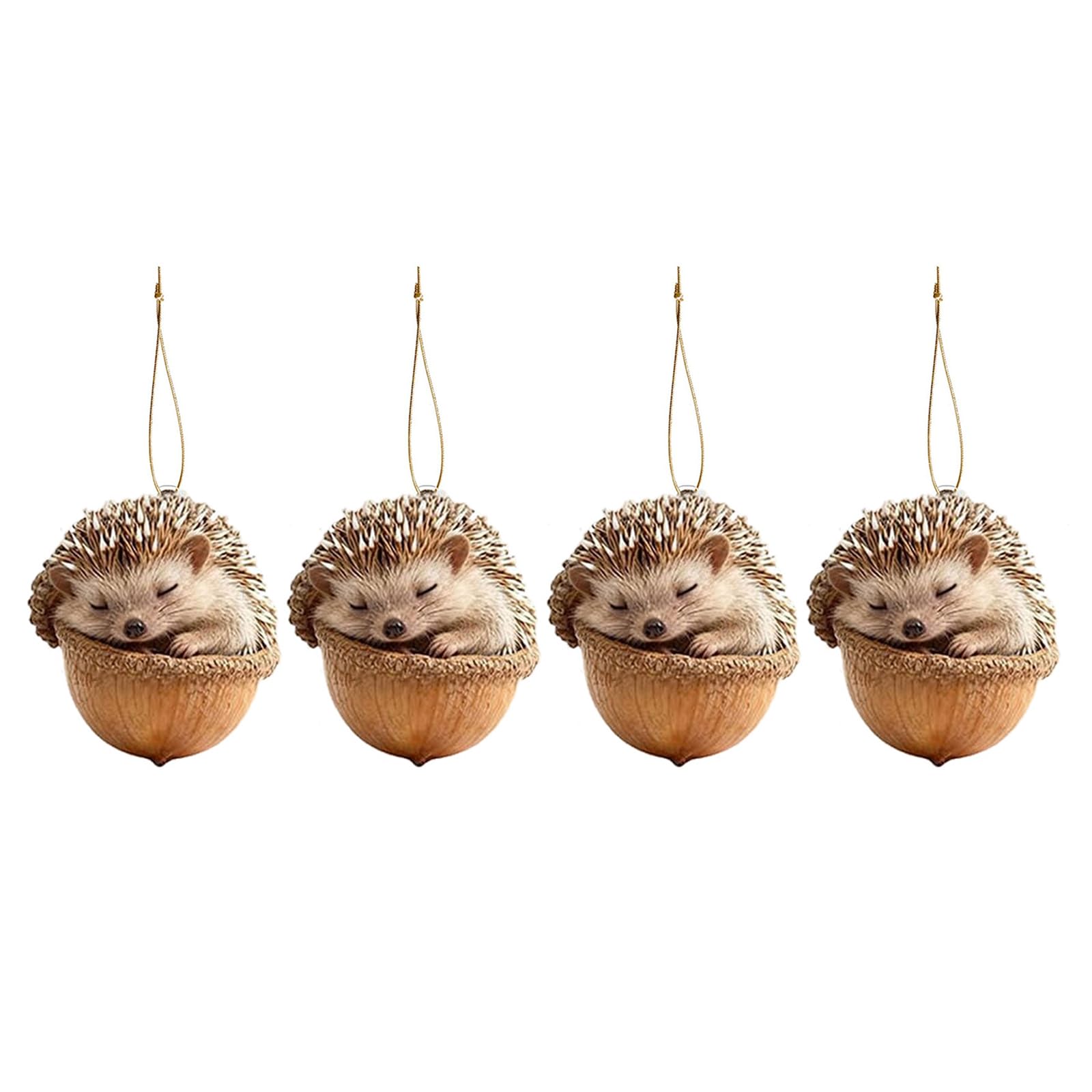 Zxfdsfdbnm Animal Ornaments Glossy Finish and Lightweighted for Christmas Tree Festival Family Gatherings Decoration Acrylic Animal Pendants