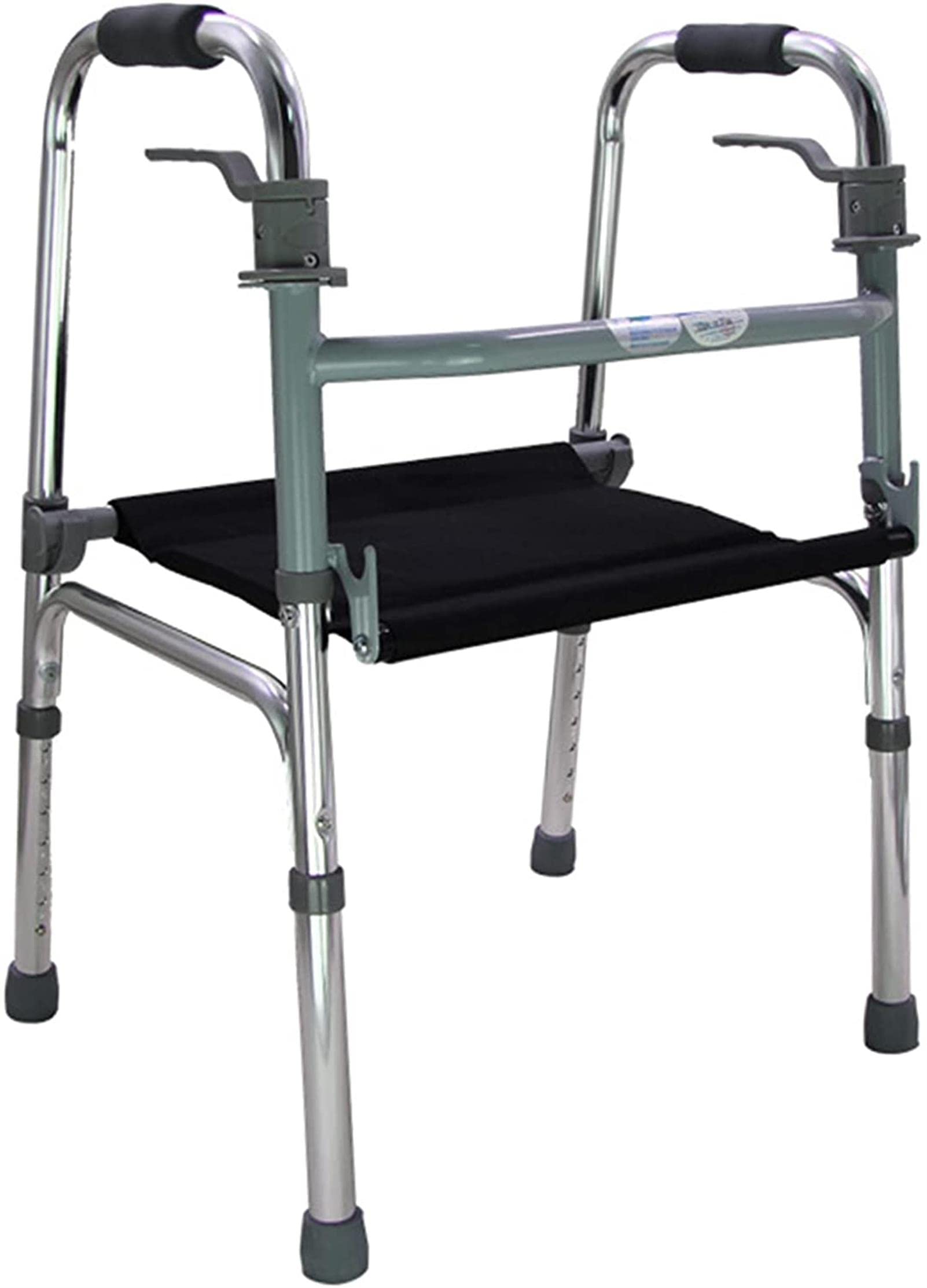 Buy Stand Up Rollator Walker for Seniors Bifolding Rolling Walker