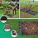 Rasenrechen Rasen Nivellierrechen Metall 182cm Golf Gartengras Surface Rasenwerkzeug Rakel für Rasen Rasenschieber Edelstahl Garten Hinterhof Rasen Flächenebner ( 25x76cm)
