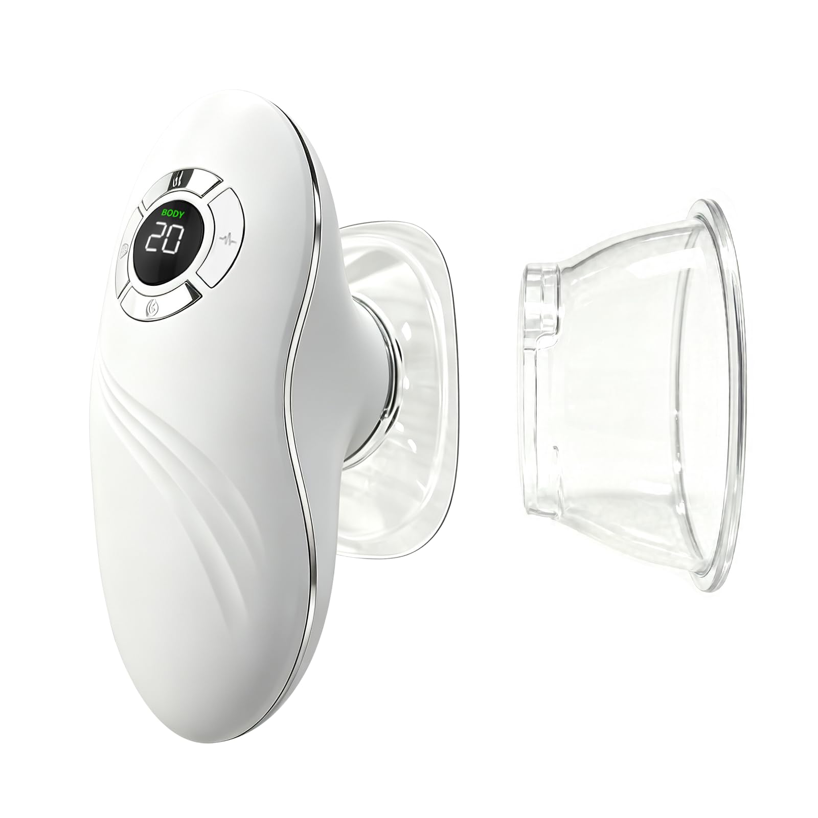 3-in-1 Schröpfmassagegerät mit EMS, 3 Stufen ,Rotlicht Funktion