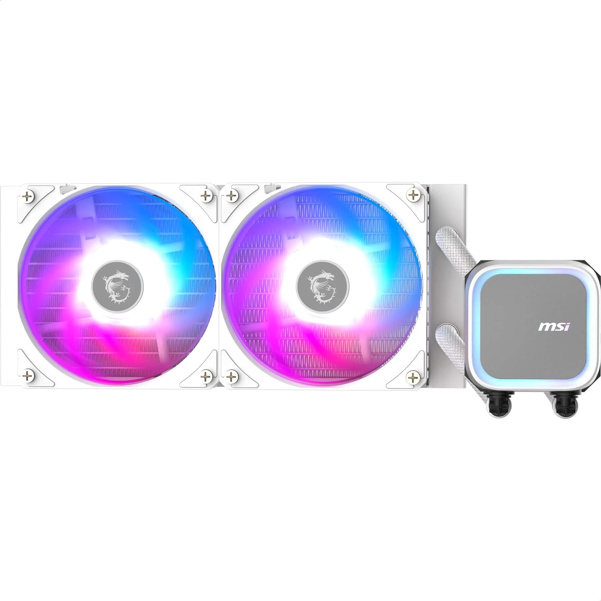 PC用ファン・クーラー MSI MAG CORELIQUID A13 240 MSI MAG CORELIQUID A13 240 White AIO CPU Liquid Cooler