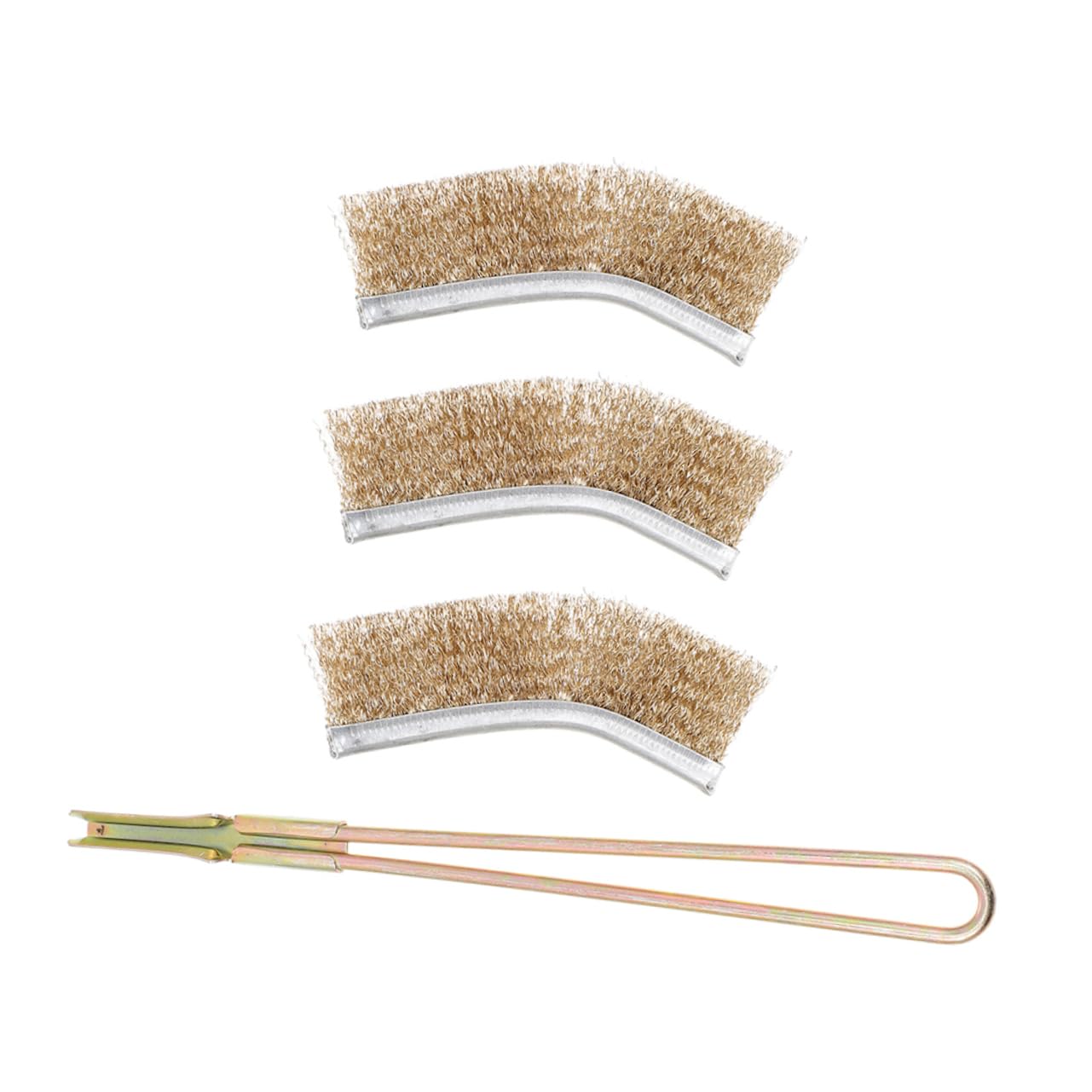 CIYODO Bird Cage Wire Cleaner Brush Copper Bristles Bird Droppings Cleaner Brush Parrot Hamster Cage Cleaning Tools Pet Cage Accessories