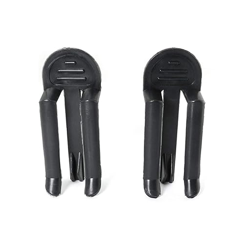 RLECS 10 Uds. Práctica Bote De Basura Clip De Basura Cesta De Basura De Plástico PP Abrazadera De Bolsa De Basura 3.35x1.26 Pulgadas