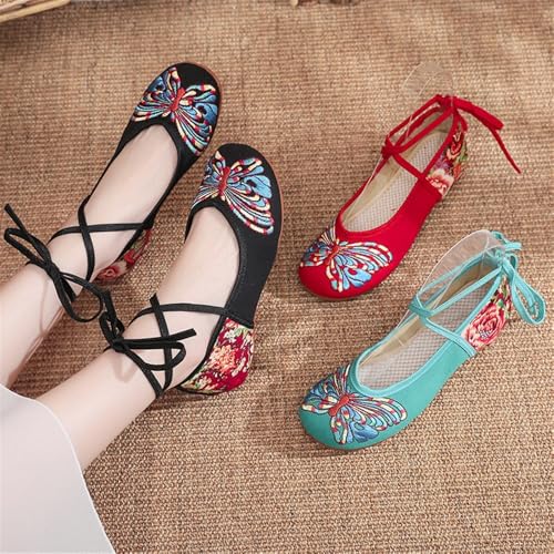 Chaussures style chinois brodées pour vos sorties décontractées