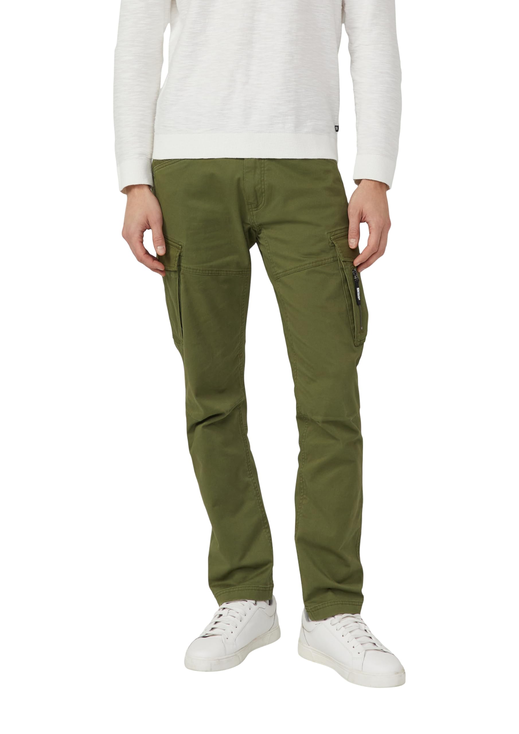 s.Oliver Regular Fit: Cargo-Hose aus Baumwollmix mit Straight Leg