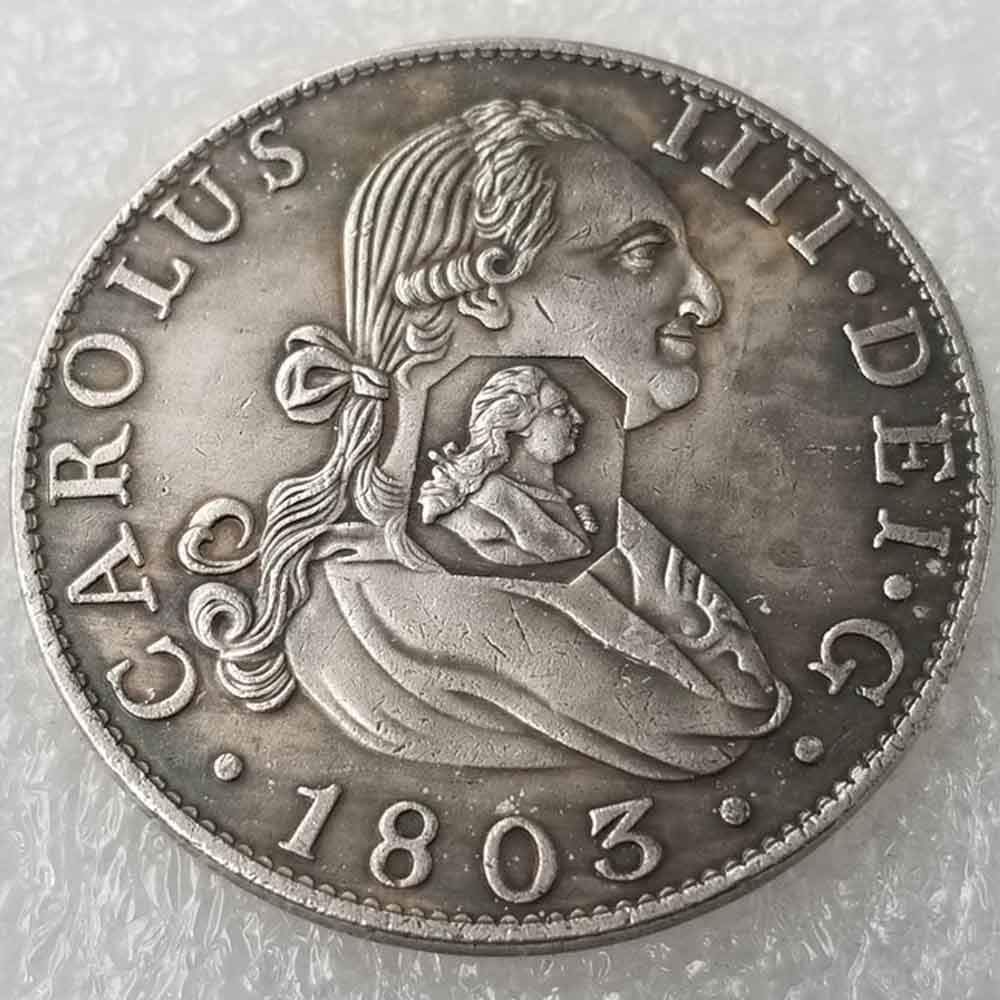 YunBest 1803 United Kingdom Old Coin -UK England Old Coin - Lucky Commemorative Coin Gift -Old Uncirculated Commemorative Coin-Discover History of US Coins BestShop