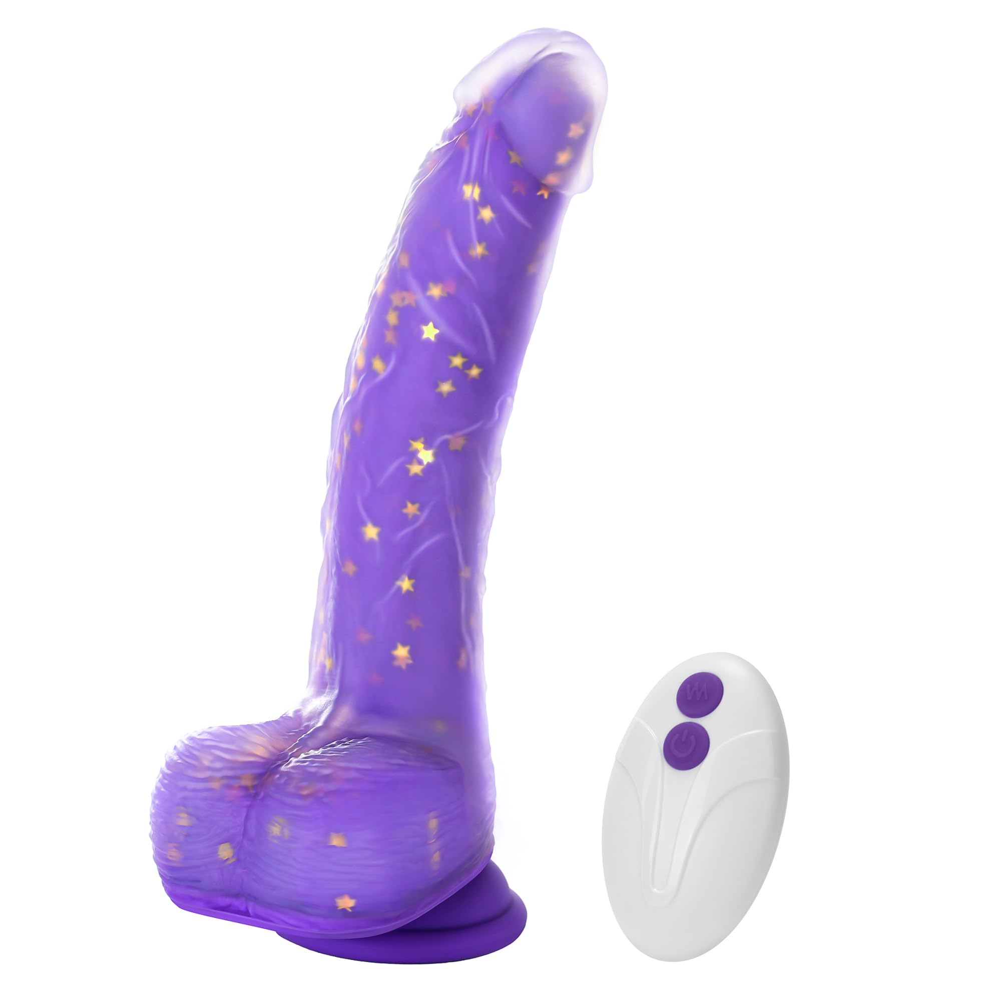 Tracys Dog Thrusting Dildo Vibrator 9 25 Realistic G-Spot Stimulator Heating 5 Thrusting Swinging 7 Vibration Modes Soft