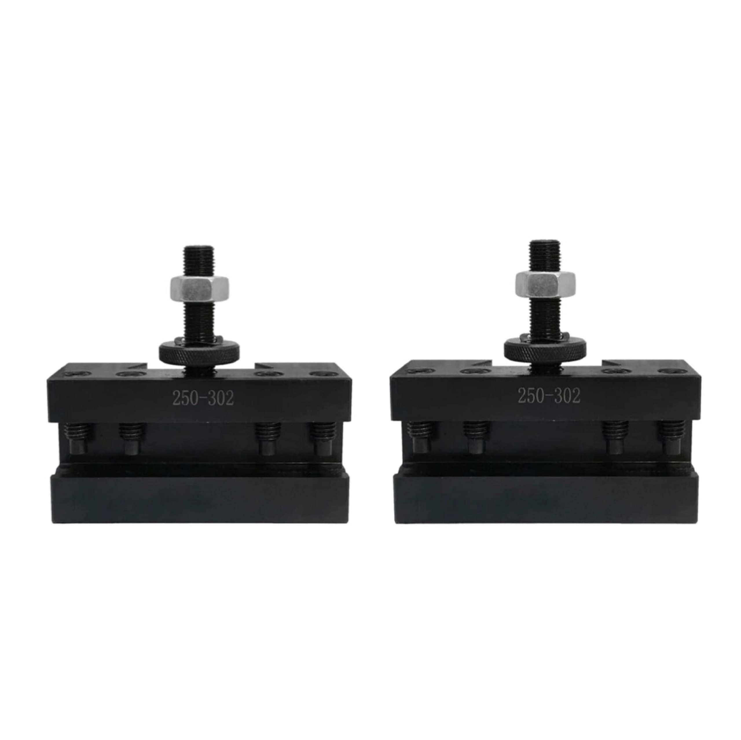 2Pcs CXA#2 QUICK CHANGE TURNING FACING & BORING TOOL POST HOLDER