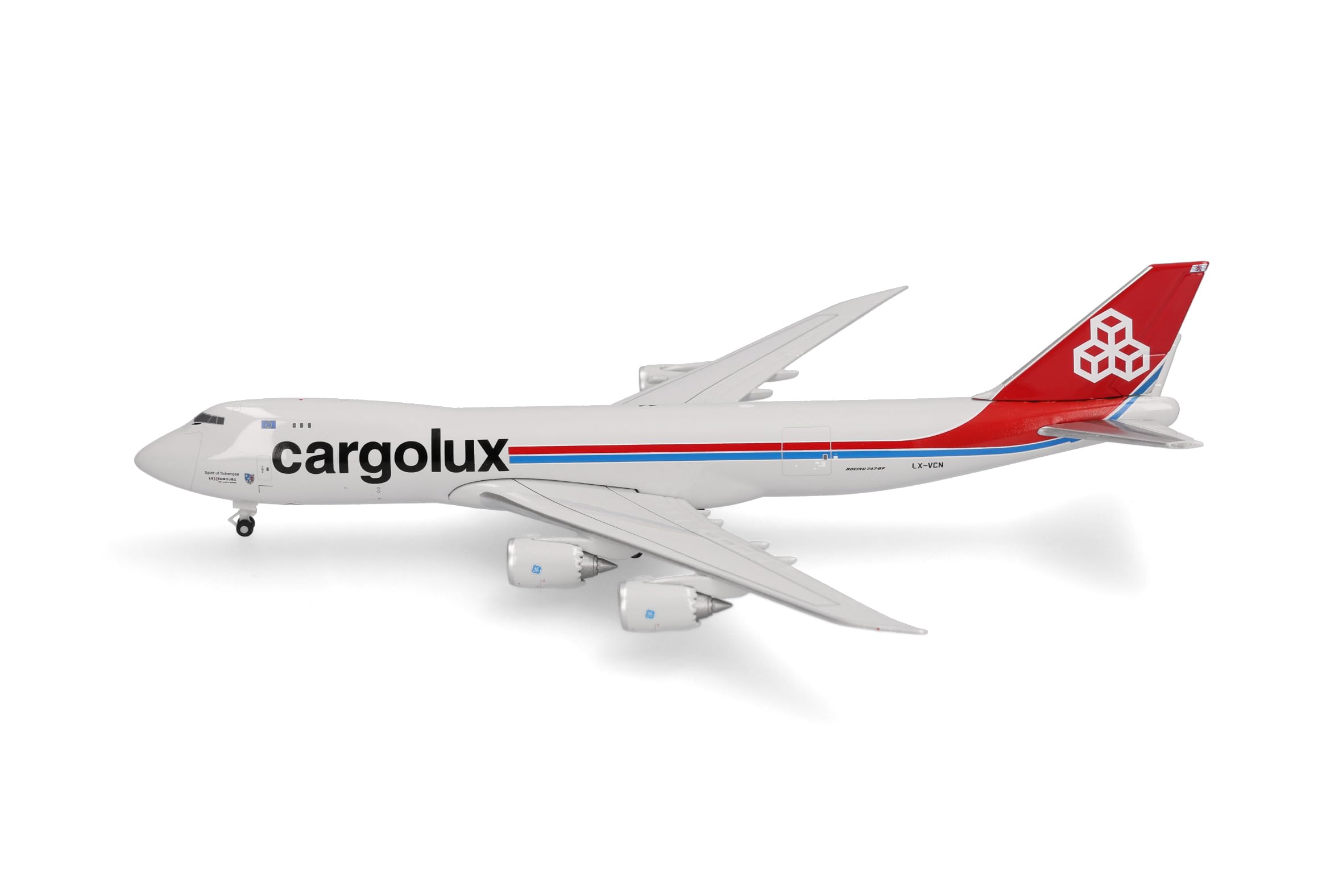 Herpa Modellino Aereo Cargolux Boeing 747-8F