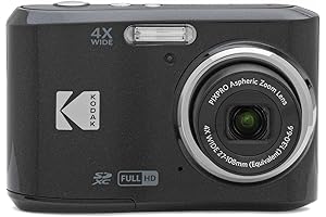 KODAK PIXPRO Friendly Zoom FZ45-BK 16MP Digital Camera with 4X Optical Zoom...