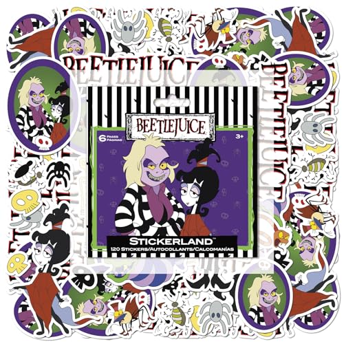 Beetlejuice - Animated Mini Stickerland Pad - 6 Page