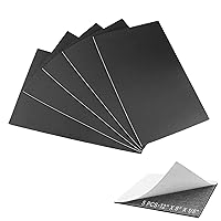 Vista 1 de Storystore 5 hojas acolchadas de espuma de 12 x 8 x 1/8 pulgadas, autoadhesivas, de espuma de celda cerrada, de neopreno, aislantes, almohadillas